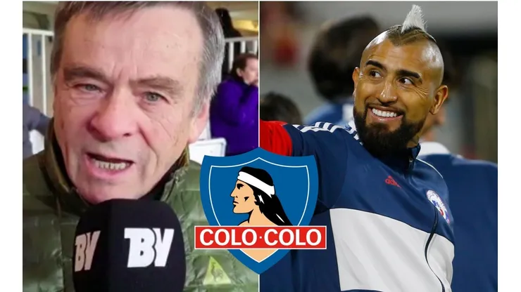 Vladimiro Mimica le pidió a Arturo Vidal que regrese a Colo Colo.