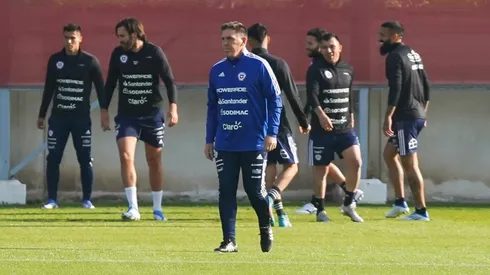 Eduardo Berizzo tuvo su primera práctica junto a la selección chilena