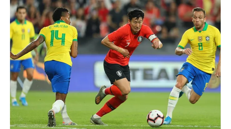 Brasil y Corea jugaron un amistoso en 2019, con triunfo carioca por 3-0.