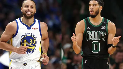 Curry y Tatum se llevaron el premio Larry Bird a MVP de sus respectivas finales de Conferencia.