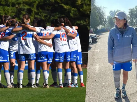 La grave lesión que sufrió Fer Rojas que la tendrá 6 meses lejos de la UC