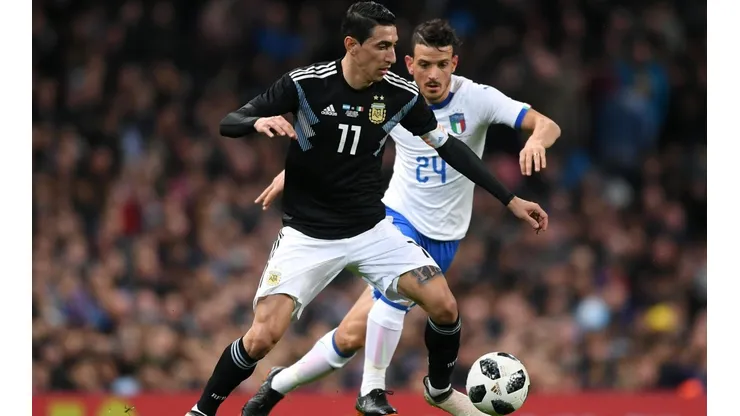 Di María y Florenzi son dos de los sobrevivientes del último duelo amistoso entre trasandinos e itálicos.