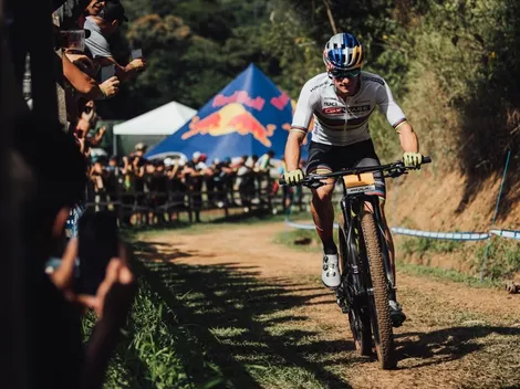 Martín Vidaurre la sigue rompiendo en el Mountain Bike