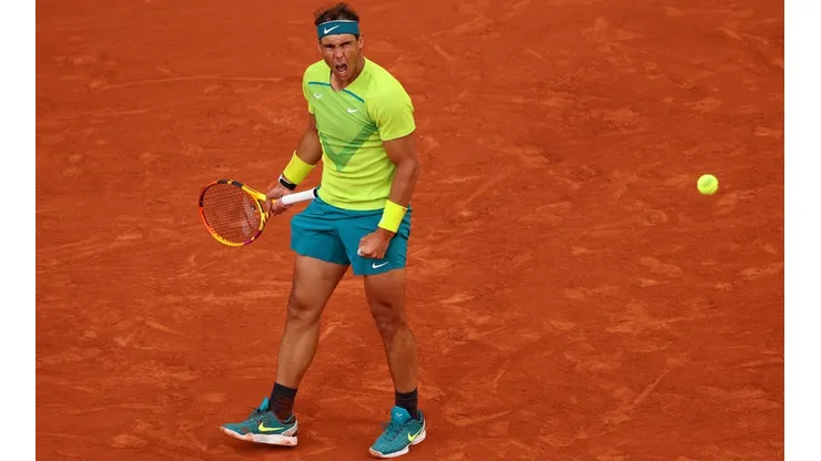 Rafa Nadal jugó un partidazo ante Auger-Aliassime.