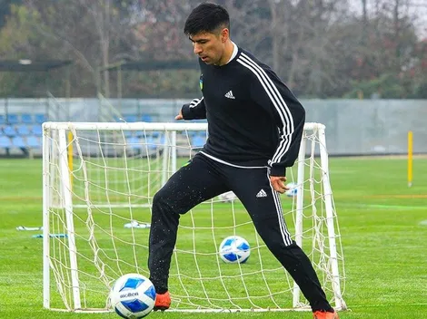 Tomás Alarcón espera a la Roja entrenando con O'Higgins