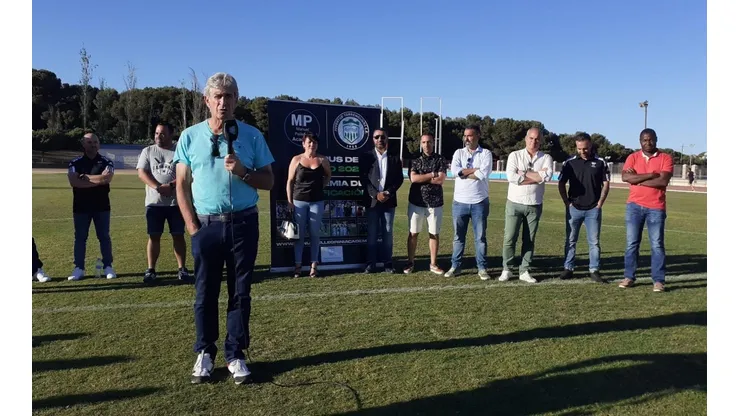 Pellegrini ofrece un discurso en Torremolinos