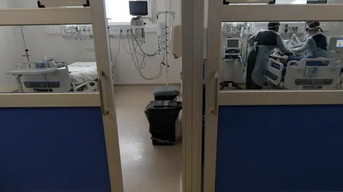 Ocupación de camas UCI.