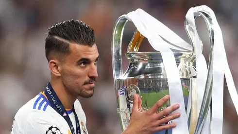 Dani Ceballos estuvo presente en la final de la Champions League