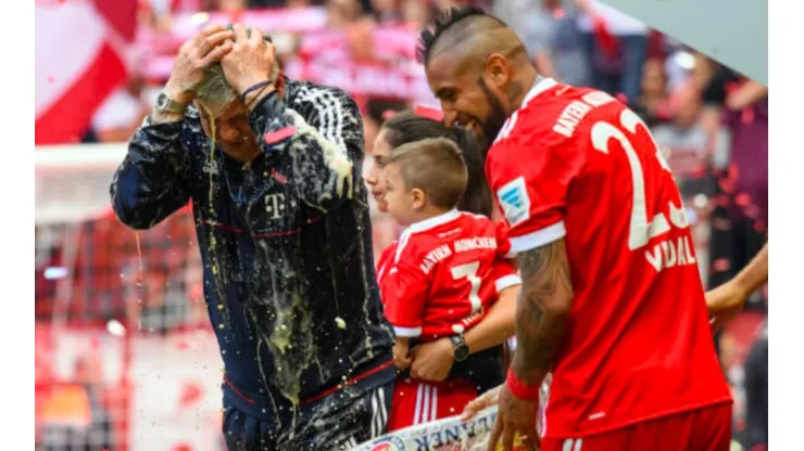 Arturo Vidal alabó a Carlo Ancelotti tras la final de la Champions League