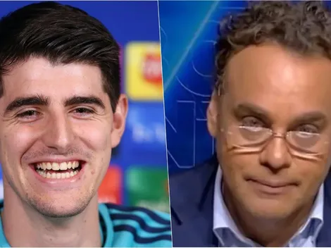 Epic win: Courtois deja como mamarracho a periodista mexicano