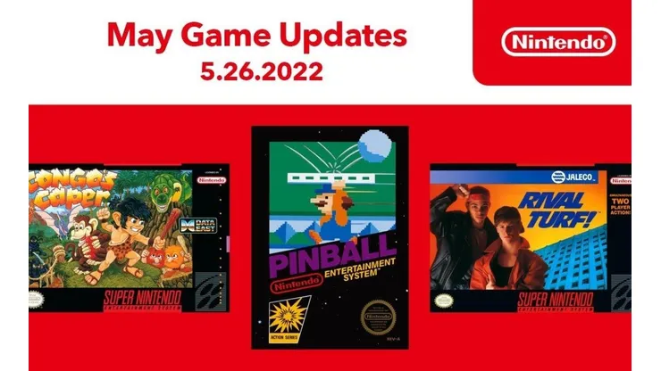 Los juegos ya están disponibles en el servicio de la Switch