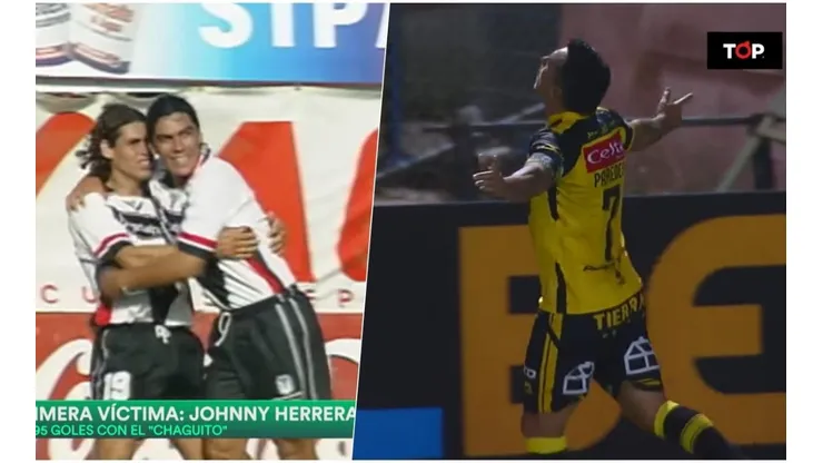 Paredes estuvo 21 años y 1 día anotado goles como profesional
