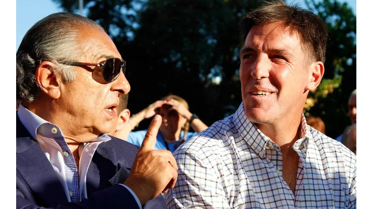 Ricardo Abumohor y Eduardo Berizzo estrecharon lazos hace una década y O'Higgins celebró la primera estrella de su historia