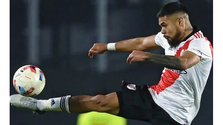 Paulo Díaz no estuvo entre lo más destacado de la goleada estratosférica de River Plate