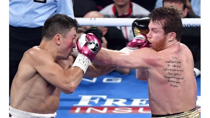 Golovkin y Canelo pelearon por última vez en el año 2018.