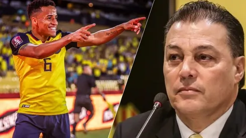 Byron Castillo está en el centro de la polémica y el presidente de Barcelona de Guayaquil salió a defenderlo de la prensa