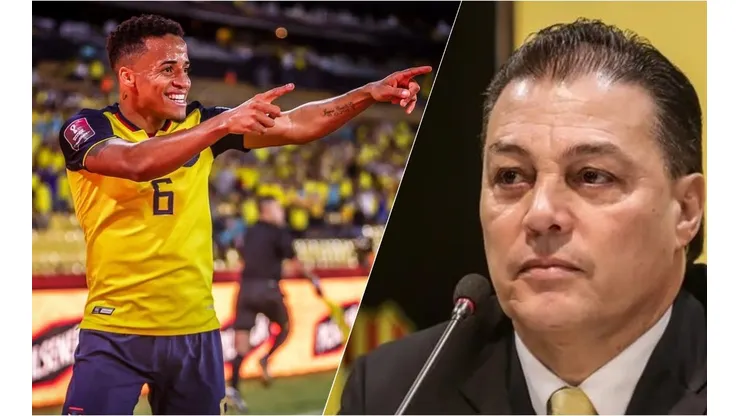 Byron Castillo está en el centro de la polémica y el presidente de Barcelona de Guayaquil salió a defenderlo de la prensa