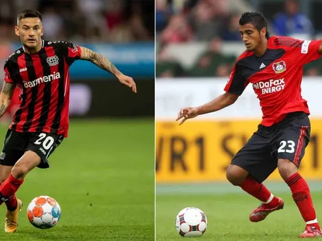 Vidal sobre Aránguiz en el Top 50 histórico del Leverkusen