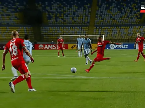 La Calera pelea hasta el final con tremendo golazo ante la UC de Ecuador