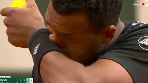 Tsonga no pudo contener las lágrimas durante su último partido