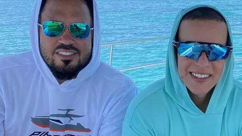 Raphy Pina y Daddy Yankee.