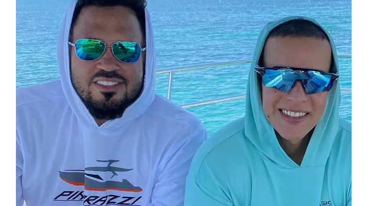 Raphy Pina y Daddy Yankee.