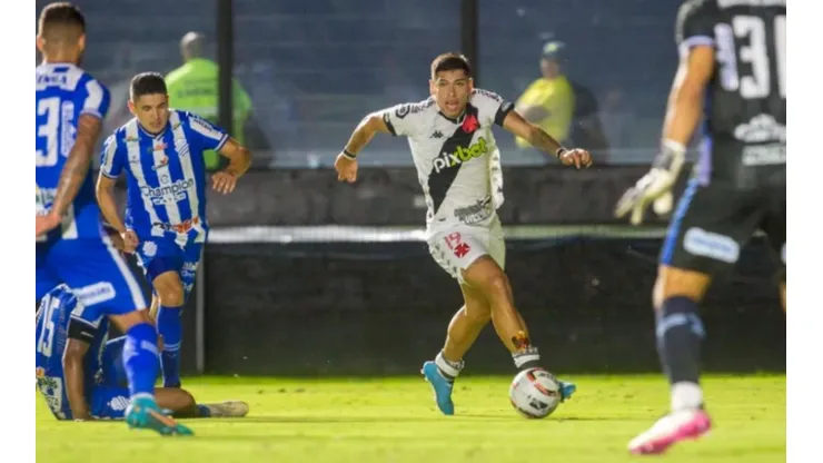 Carlos Palacios se siente feliz en Vasco da Gama