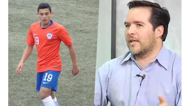 A Caamaño no le gustó el llamado del joven lateral de 19 años para defender a La Roja.
