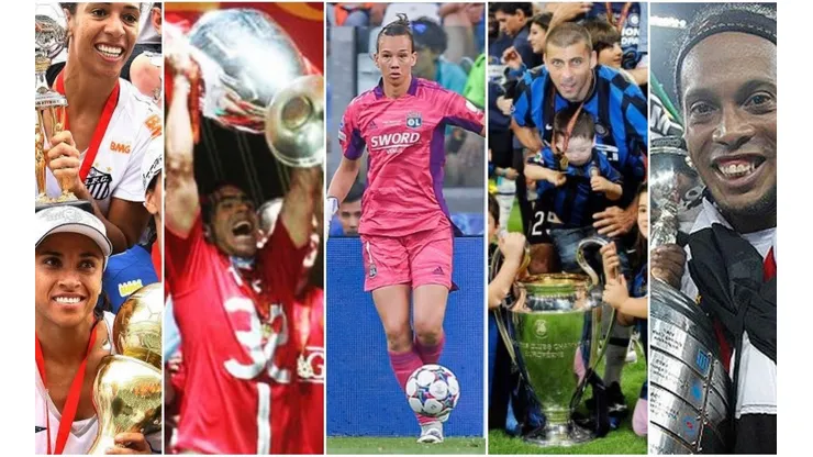 Marta, Tevez, Endler, Samuel y Ronaldinho integran el exclusivo grupo de campeones de Copa Libertadores y Champions League