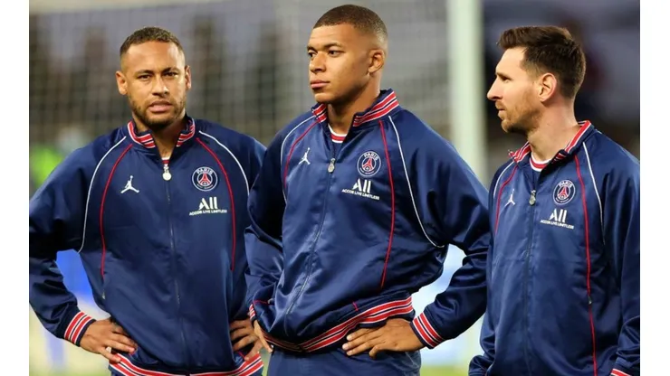 Neymar, Kylian Mbappé y Lionel Messi son compañeros en PSG y rivales en el próximo Mundial de Qatar 2022