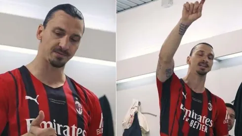 Zlatan Ibrahimovic mostró su liderazgo en el camarín