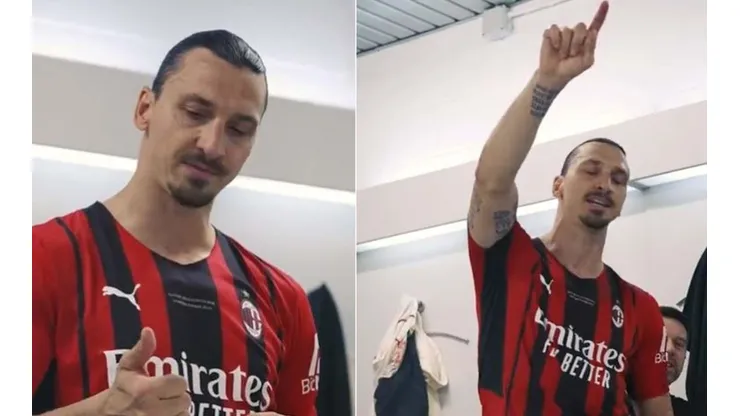Zlatan Ibrahimovic mostró su liderazgo en el camarín