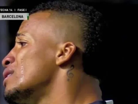 DT de Barcelona por llanto de Byron Castillo: "Es una víctima"