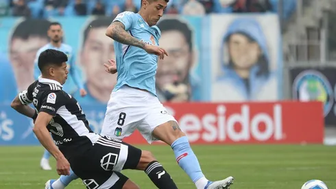 Esteban Pavez fue elegido figura del partido por su entrega ante O'Higgins.