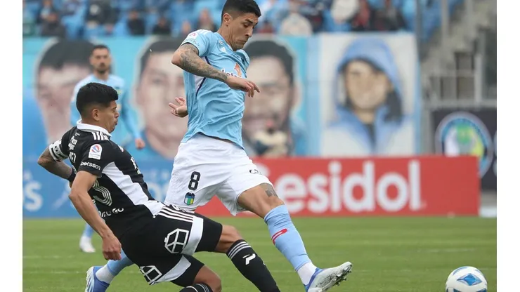 Esteban Pavez fue elegido figura del partido por su entrega ante O'Higgins.