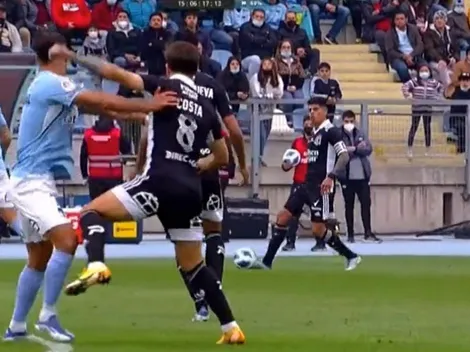 Sufre Colo Colo: Costa se va expulsado a los ocho minutos
