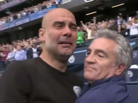 Emocionante: Guardiola llora tras conseguir su cuarta Premier League