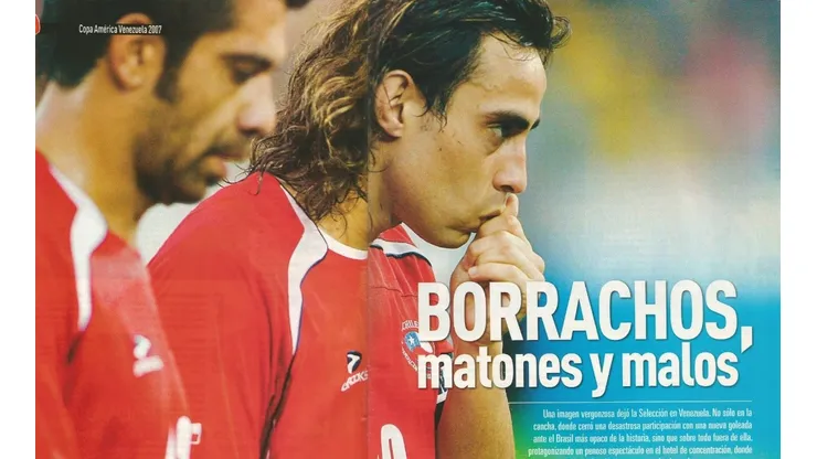 La prensa no tuvo piedad cuando se conocieron los incidentes de la selección chilena durante su participación en la Copa América 2007
