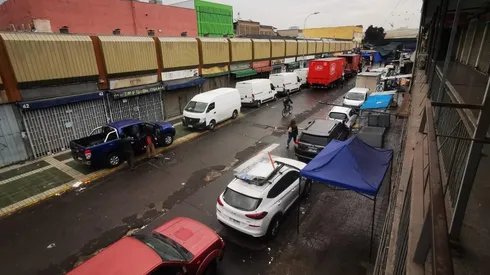 Desalojo de puestos de ambulantes en el barrio Meiggs