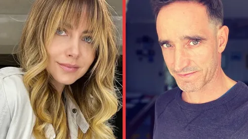 La ex pareja Mónica Godoy y Nicolás Saavedra.