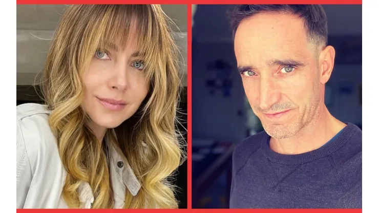La ex pareja Mónica Godoy y Nicolás Saavedra.