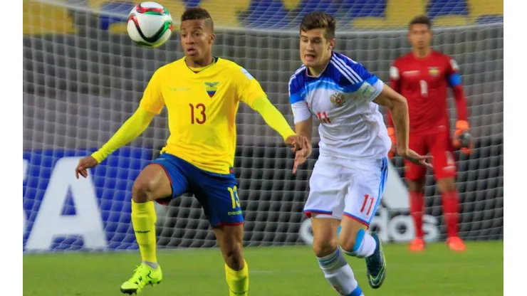 Byron Castillo estuvo presente en el Mundial Sub 17 que se disputó en Chile en 2015 y desde ese tiempo existían dudas sobre su elegibilidad por Ecuador