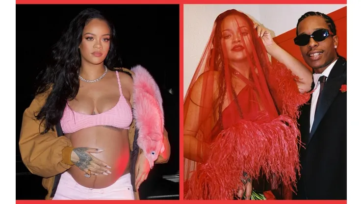 Rihanna y A$AP Rocky se relajaron una vez que anunciaron el embarazo en enero pasado.