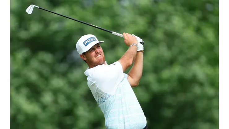 Pereira está disputando por primera vez el PGA Championship y se lució esta mañana