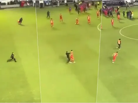 Video: cobarde agresión a jugador de La Calera