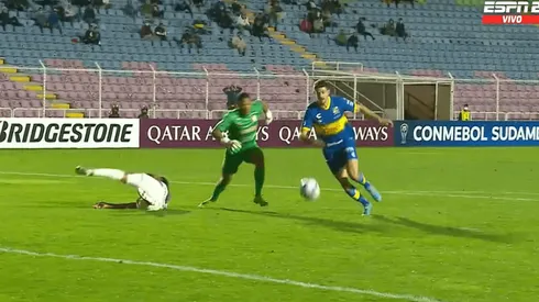Blooper de Ayacucho y gol de Everton en Copa Sudamericana.