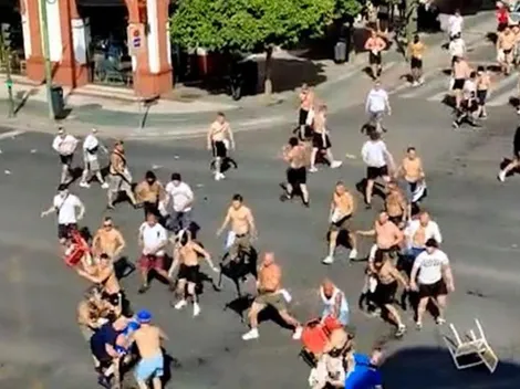 Terrible batalla campal antes de la final de Europa League