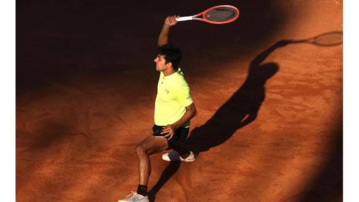 Garín logró una destacada actuación en el Masters 1000 de Roma