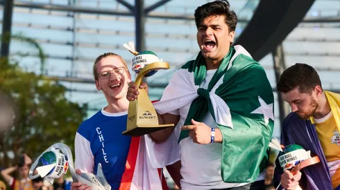 Chile logró el subcampeonato en el Mundial de Aviones de Papel, Red Bull Paper Wings, en la categoría "Tiempo de vuelo"