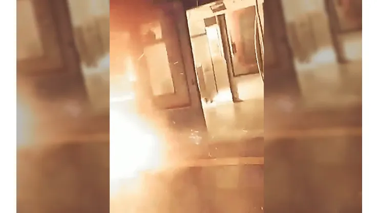 Explosión en metro